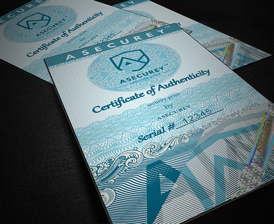 Certificate of Authenticity